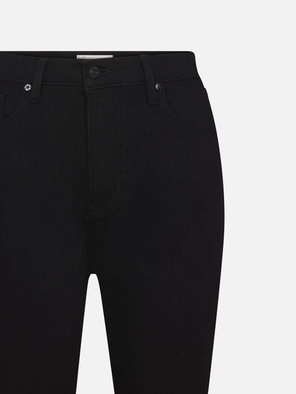 Frame le skinny de Jeanne Black Women's High-Rise Skinny Jeans